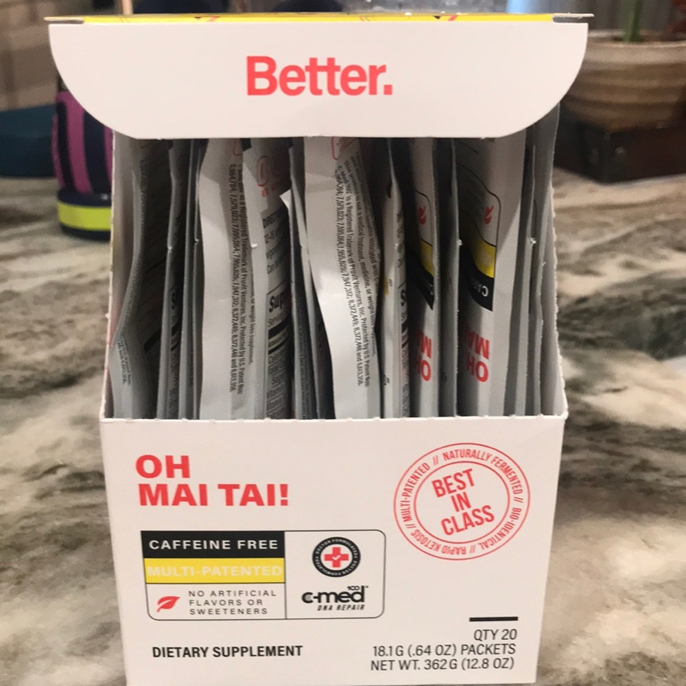 Pruvit Oh Mai Tai drink packets